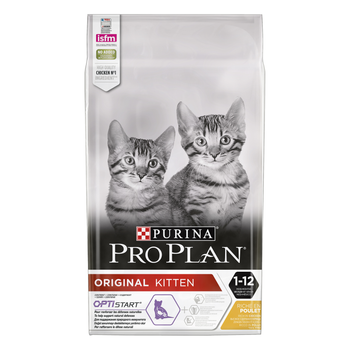 Сухий корм для кошенят Purina Pro Plan Original Kitten з куркою 10 кг (7613036505307)