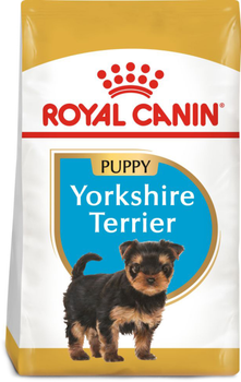 Sucha karma pełnoporcjowa dla szczeniąt Royal Canin Yorkshire Terrier Puppy rasy Yorkshire terrier od 2 do 10 miesiąca życia 1,5 kg (3182550743471) (39720151)