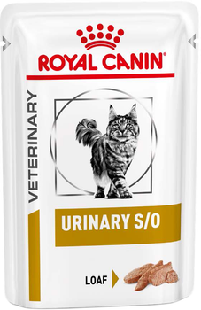 Вологий корм для дорослих кішок Royal Canin Urinary S/O Cat Loaf 12 х 85 г (9003579010471)