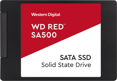 Dysk SSD Western Digital Red SA500 500GB 2.5" SATAIII (WDS500G1R0A)