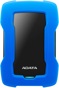 Dysk Twardy ADATA Durable HD330 1TB AHD330-1TU31-CBL 2.5" USB 3.1 Zewnętrzny Niebieski