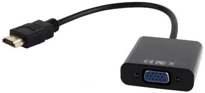 Адаптер Cablexpert HDMI to VGA and audio 0.15 м (A-HDMI-VGA-03)