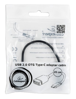 Адаптер Cablexpert USB Type-C to USB 2.0 (A-OTG-CMAF2-01)