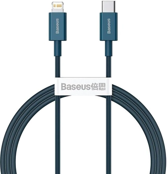 Baseus Superior Series Szybki kabel do transmisji danych Type-C do iP PD 20 W 1 m niebieski (CATLYS-A03)