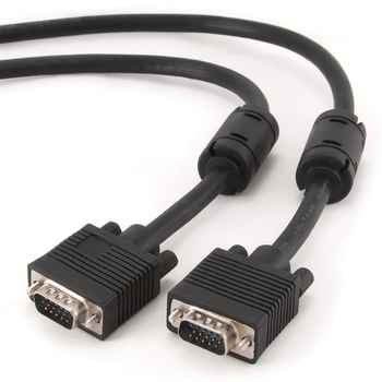 Cablexpert Premium VGA HD15M - HD15M 3 m 2 Pierścienie ferrytowe (CC-PPVGA-10-B)