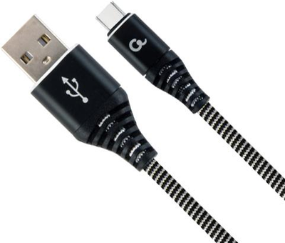 Cablexpert USB - USB Type-C 1 m Czarny (CC-USB2B-AMCM-1M-BW)