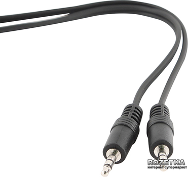Stereofoniczny kabel audio Cablexpert CCA-404 3,5 mm 1,2 m Czarny