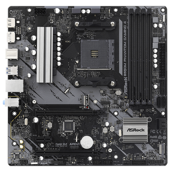 Материнська плата ASRock B550M Phantom Gaming 4 (sAM4, AMD B550, PCI-Ex16)