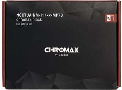 Універсальний перехідник Noctua NM-i17xx-MP78 Chromax Black для LGA1700