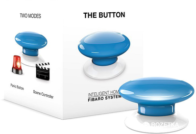 Inteligentny przycisk FIBARO The Button Z-Wave Blue (FGPB-101-6_ZW5)