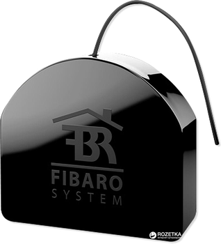 Розумне реле FIBARO Dimmer 2 Z-Wave Чорний (FGD-212)