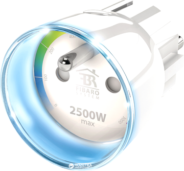 Розумна розетка FIBARO Wall Plug Z-Wave Біла (FGWPF-102_ZW5)