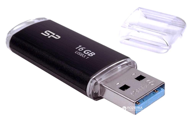 Pendrive Silicon Power Blaze B02 16GB USB 3.0 Black (SP016GBUF3B02V1K)