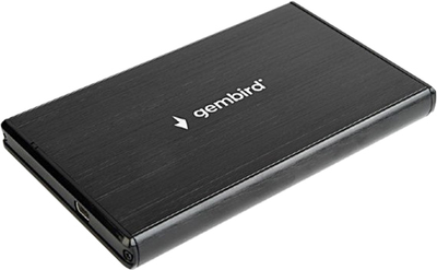 Zewnętrzna kieszeń Gembird na HDD 2,5" SATA USB 3.0, czarna (EE2-U3S-3)