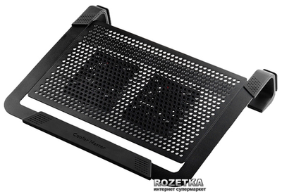 Підставка для ноутбука Cooler Master NotePal U2 Plus Black (R9-NBC-U2PK-GP)