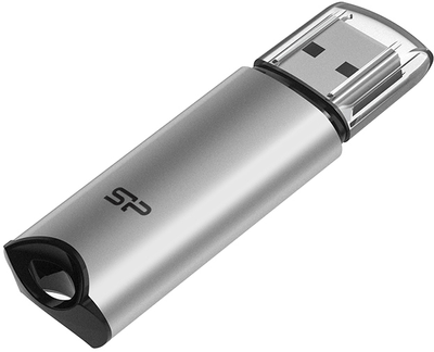 Pendrive Silicon Power Marvel M02 64GB USB 3.2 Silver (SP064GBUF3M02V1S)