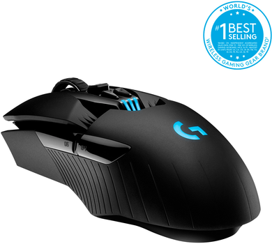 Mysz do gier Logitech G903 Hero 16K Lightspeed USB czarna (910-005672)