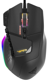 Mysz Patriot Viper V570 Blackout RGB USB Czarna (PV570LUXWAK)