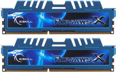 Оперативна пам'ять G.Skill DDR3-1600 16384MB PC3-12800 (Kit of 2x8192) RipjawsX (F3-1600C9D-16GXM)