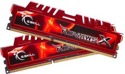 RAM G.Skill DDR3-1600 8192MB PC3-12800 (zestaw 2x4096) RipjawsX (F3-12800CL9D-8GBXL)