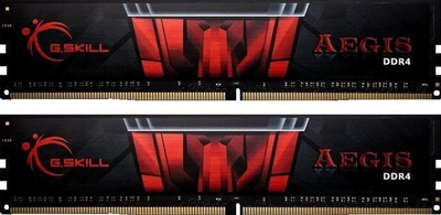 RAM G.Skill DDR4-3000 16384MB PC4-24000 (zestaw 2x8192) Aegis (F4-3000C16D-16GISB)