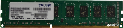 Оперативна пам'ять Patriot DDR3-1600 4096MB PC3-12800 Signature Line (PSD34G16002)