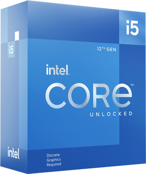 Процесор Intel Core i5-12600KF 3.7 GHz / 20 MB (BX8071512600KF) s1700 BOX