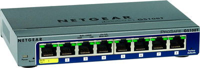 Przełącznik Netgear GS108T (GS108T-300PES)