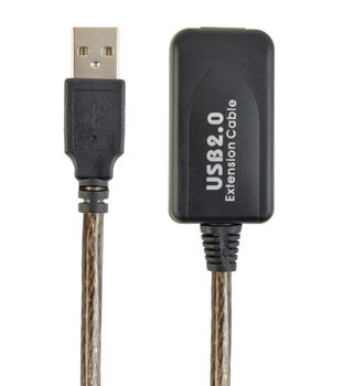 Cablexpert USB 2.0 AM - Aktywny przedłużacz AF 10m (UAE-01-10M)
