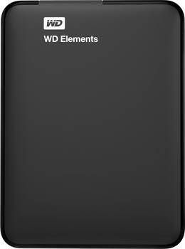 Dysk Twardy Western Digital Elements 1 TB WDBUZG0010BBK-WESN 2.5 USB 3.0 Zewnętrzny Czarny