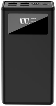 УМБ XO PR124 40000 mAh Black (6920680875276)