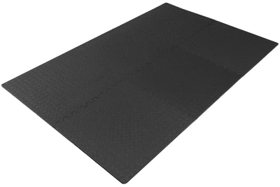 Коврик пазл для тренеровок ProSource Exercise Puzzle Mat 12.7 мм Black (PS-2301-1/2"-black), черный