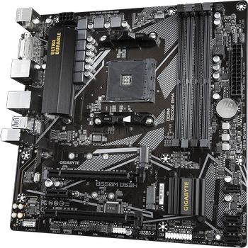 Płyta główna Gigabyte B550M DS3H (rev. 1.0) (sAM4, AMD B550, PCI-Ex16)