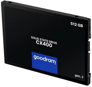 Dysk SSD Goodram CX400 Gen.2 512GB 2.5" SATAIII 3D NAND TLC (SSDPR-CX400-512-G2)
