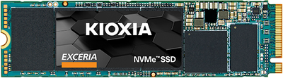 Dysk SSD KIOXIA EXCERIA 500GB NVMe M.2 2280 PCIe 3.0 x4 TLC (LRC10Z500GG8)