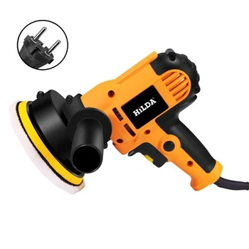 Эксцентриковая шлифовальная полировальная машина Hilda DWE6401 EU 125 мм 600-3700 об/мин для шлифовки и полировки (E10E86570D4C)