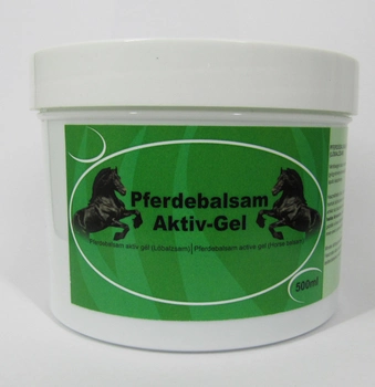 Кінська мазь-гель для суглобів та тіла охолоджувальна Pferdebalsam Aktiv-Gel 500 мл (1111110001-ГКО)