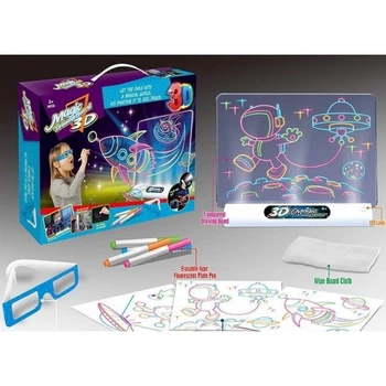 Магическая Проекционная 3D Доска Для Рисования Magic Drawing Board YM 382