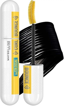 Tusz do rzęs Maybelline New York Colossal Curl Bounce Wodoodporny ekstra czarny 10 ml (0000030152748)