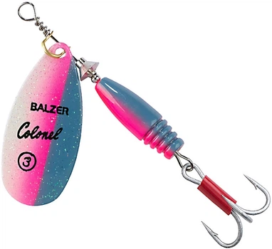 Блесна Balzer Colonel Classic Fluo Spinner 5 г Pink-Blue (13065 005)