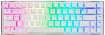 Клавиатура проводная Dark Project Transparent Pudding PBT Mech. g3ms ...