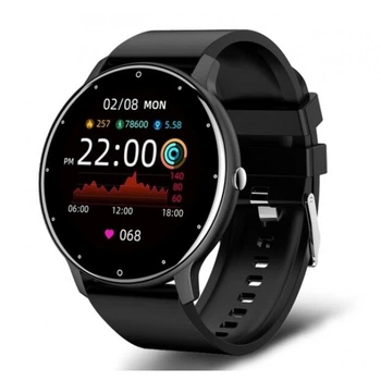 Смарт-часы Smart Classic Black + пульсометр/трекинг сна/шагомер