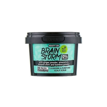 Очищающий скраб-шампунь для кожи головы Brain Storm Beauty Jar 100 мл