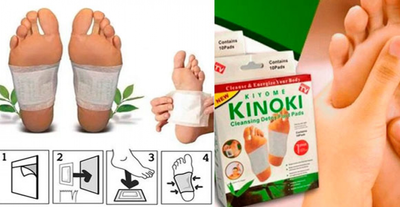 Пластыри турмалиновые Kinoki для вывода токсинов