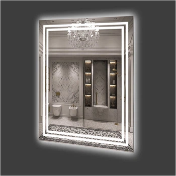 Зеркало "Экватор" с двойной LED подсветкой ML - 55 (45x60)