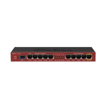 Маршрутизатор Mikrotik RB2011iLS-IN Desktop metal case 5xEthernet 5xGigabit Ethernet SFP cage P
