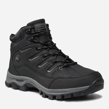 Letnie buty trekkingowe męskie wysokie Sprandi MP07-91327-01 41 26 cm Czarne (5904248858353)