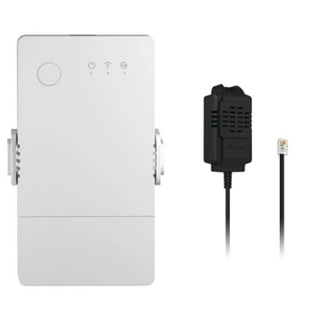 Wi-Fi вимикач Sonoff (TH16) THR316 з датчиком температури і вологості TS01 16А