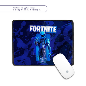Килимок для мишки з оверлоком Фортнайт (Fortnite) (5962-1192-L) L