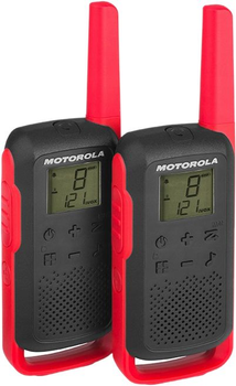 Motorola Talkabout T62 Twin Pack&ChgrWE czerwony (B6P00811RDRMAW)
